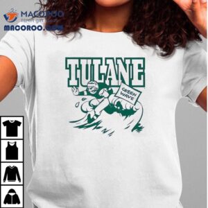 Tulane Green Wave Football Player Shirt