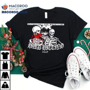 Ultralight Pro Wrestling Hard Hitting Two Skeleton Shirt