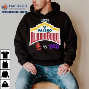 Usc Trojans Vs Tcu Horned Frogs Football Valero Alamo Bowl 2025 Shirt