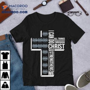 Utah State Aggies I Can Do All Things Through Christ Who Strengthen Me Shirt