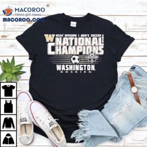 Washington Huskies 2025 Ncaa D1 Men’s Soccer National Champions Shirt