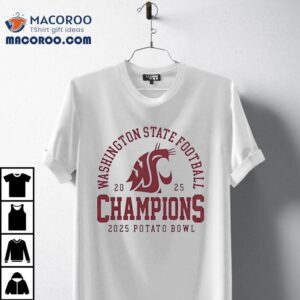 Washington State Cougars Football Champions Potato Bowl 2025 Shirt