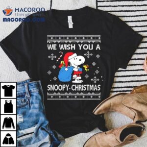 We Wish You A Snoopy Christmas And Woodstock Shirt We Wish You A Snoopy Christmas And Woodstock Shirt