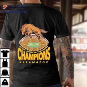 Western Michigan Broncos Kalamazoo Champions 2025 Shirt