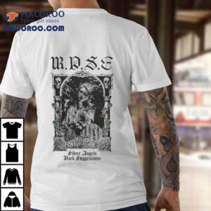 Wicca Phase Springs Eternal Silver Angels Dark Suggestions Rose Angel Shirt