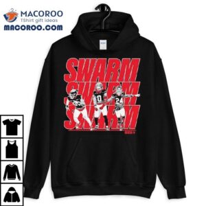 Will Anderson Jr Azeez Al-shaair Derek Stingley Jr Swarm Swarm Swarm Shirt