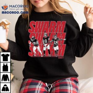 Will Anderson Jr, Azeez Al-shaair, Derek Stingley Jr Swarm Shirt