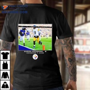 Aaron Rodgers Pittsburgh Slers Nfl 2025 Photo Shirt