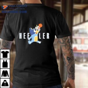 Air Heeler Bluey In The Style Of Air Jordan Shirt