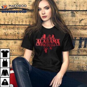 Alabama Crimson Tide X Stranger Things Silhouette Shirt