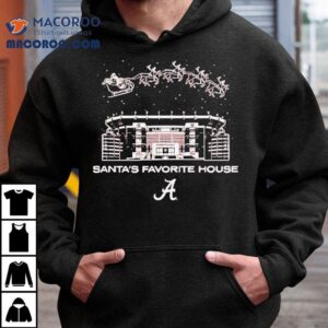 Alabama Football Santa’s Favorite House Shirt