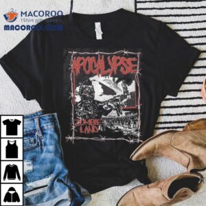 Apocalypse Zombieland Flood Muscle T-shirt