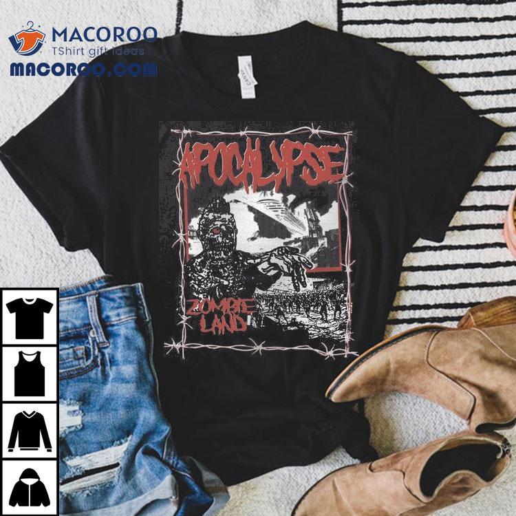 Apocalypse Zombieland Flood Muscle T-shirt Apocalypse Zombieland Flood Muscle T-shirt