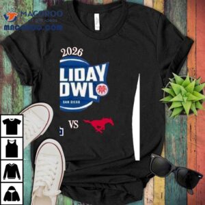 Arizona Wildcats Vs Smu Mustangs Football Holiday Bowl San Diego 2026 Shirt