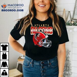 Atlanta Falcons Gradient Helmet Shirt