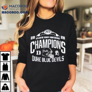 Atlantic Coast Conference 2025 Duke Blue Devils Champions Shirt