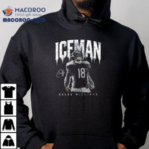Chicago Bears Caleb Williams Iceman Logo Signature Shirt 1 Chicago Bears Caleb Williams Iceman Logo Signature Tshirt