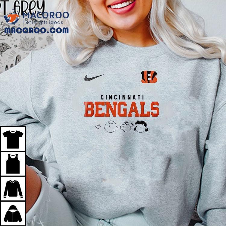 Cincinnati Bengals X Peanuts Abbey Road Cartoon Shirt Cincinnati Bengals X Peanuts Abbey Road Cartoon Shirt