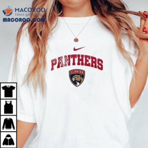 Florida Panthers Fire Dept First In Last Out Logo Tshirt