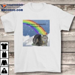 God Bless My Beautiful Chungus Life Cat Shirt