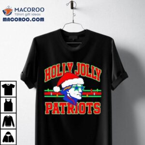 Holly Jolly New England Patriots Merry Christmas Shirt