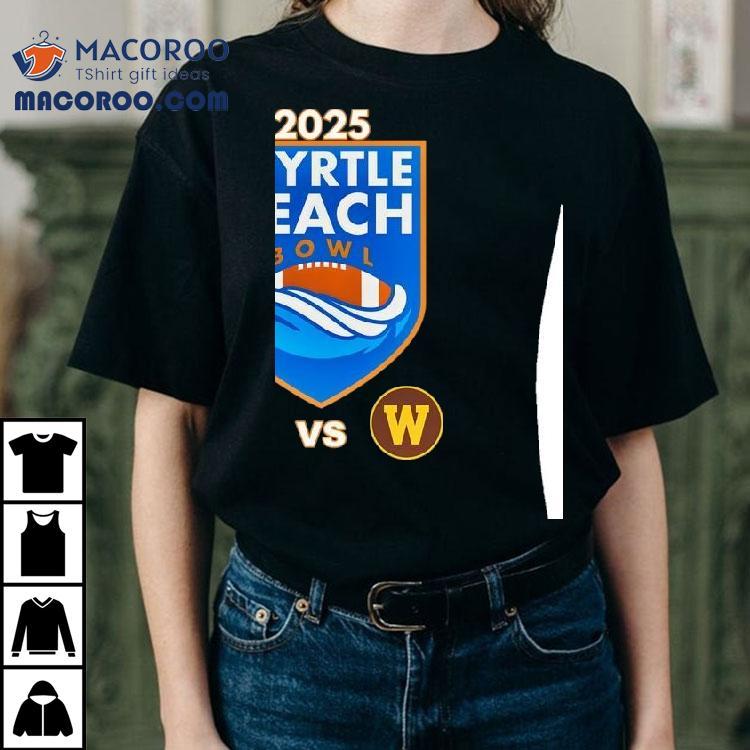 Kennesaw State Owls Vs Western Michigan Broncos Football Myrtle Beach Bowl 2025 Shirt Kennesaw State Owls Vs Western Michigan Broncos Football Myrtle Beach Bowl 2025 Shirt