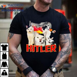 Kitler Hitler Cat Graphic Funny Shirt