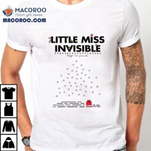 Mr. Men Little Miss Little Miss Invisible Christmas Shirt