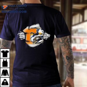 Nashville Predators Tear Away Logo Tshirt