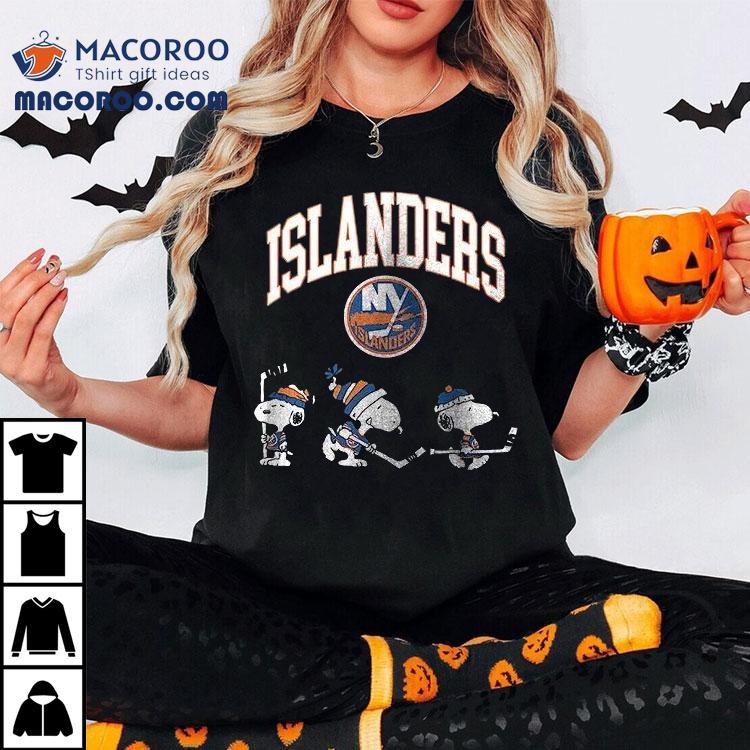 New York Islanders X Peanuts Snoopy Our Barn Hockey Shirt New York Islanders X Peanuts Snoopy Our Barn Hockey Shirt