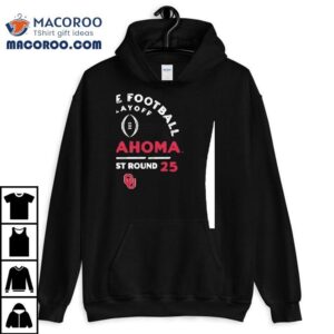 Oklahoma Sooners College Football Playoff First Round Tshirt