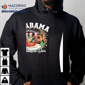 Santa Alabama Christmas In Dixie Shirt