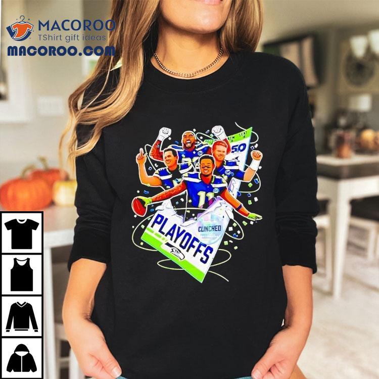 Seattle Seahawks 2025 Nfl Playoffs Clinched Season Victory Shirt Seattle Seahawks 2025 Nfl Playoffs Clinched Season Victory Shirt