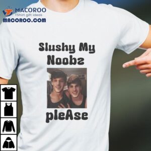 Slushy Noobz Martin And Hamzah Comedy Tshirt