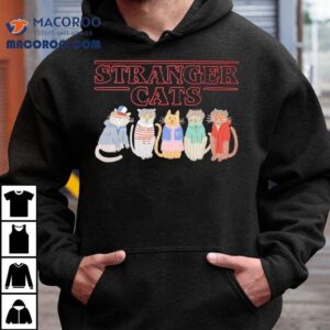 Stranger Things X Cat Five Happy Cat Shirt