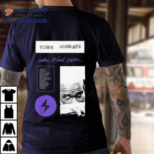 Tv On The Radio Tunde Adebimpe Thee Black Boltz Shirt