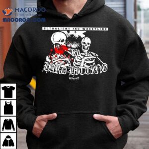 Ultralight Pro Wrestling Hard Hitting Two Skeleton Shirt