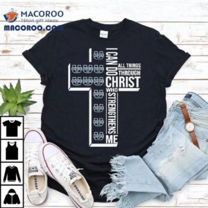Utah State Aggies I Can Do All Things Through Christ Who Strengthen Me Shirt