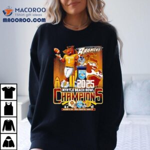 Western Michigan Broncos 2025 Myrtle Beach Bowl Champions Shirt