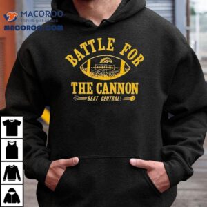 Western Michigan Broncos Football Battle For The Cannon Beat Central Shirt