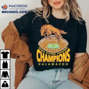 Western Michigan Broncos Kalamazoo Champions 2025 Shirt