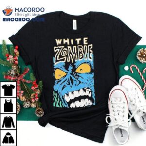 White Zombie Blue Monster Shirt