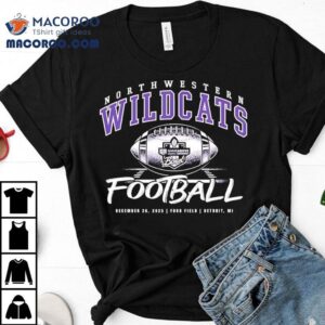 Wildcats Northwestern Football 2025 Gameabove Sports Bowl Vintage Football Shirt