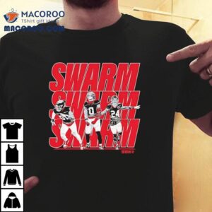 Will Anderson Jr Azeez Al-shaair Derek Stingley Jr Swarm Swarm Swarm Shirt