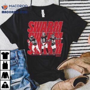 Will Anderson Jr, Azeez Al-shaair, Derek Stingley Jr Swarm Shirt