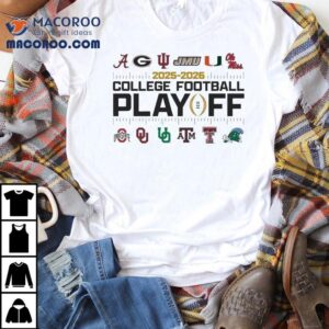 Elite Teams College Football Playoff Tshirt