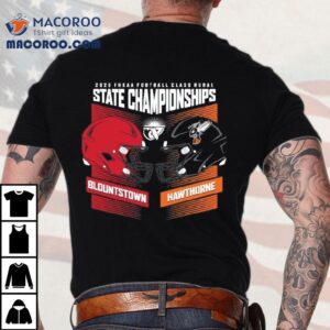Fhsaa Football Class Rural State Championships Hh Blountstown Vs Hawthorne Tshirt