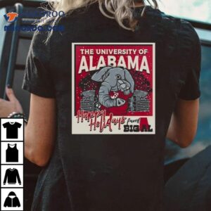 Alabama Crimson Tide Snowy Polaroid Tshirt