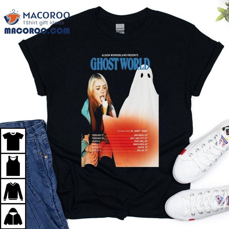 Alison Wonderland Ghost World Tour 2026 Shirt Alison Wonderland Ghost World Tour 2026 Shirt