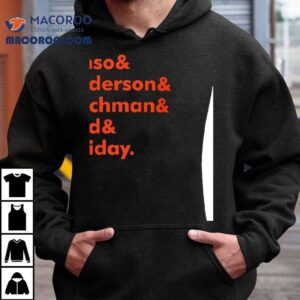 Alonso Henderson Rutschman Ward Holliday Baltimore Baseball Tshirt